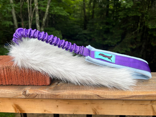 Faux Rabbit Tug (Purple)