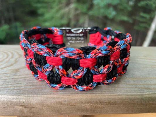 Crimson Noir Collar (12"-12.5")