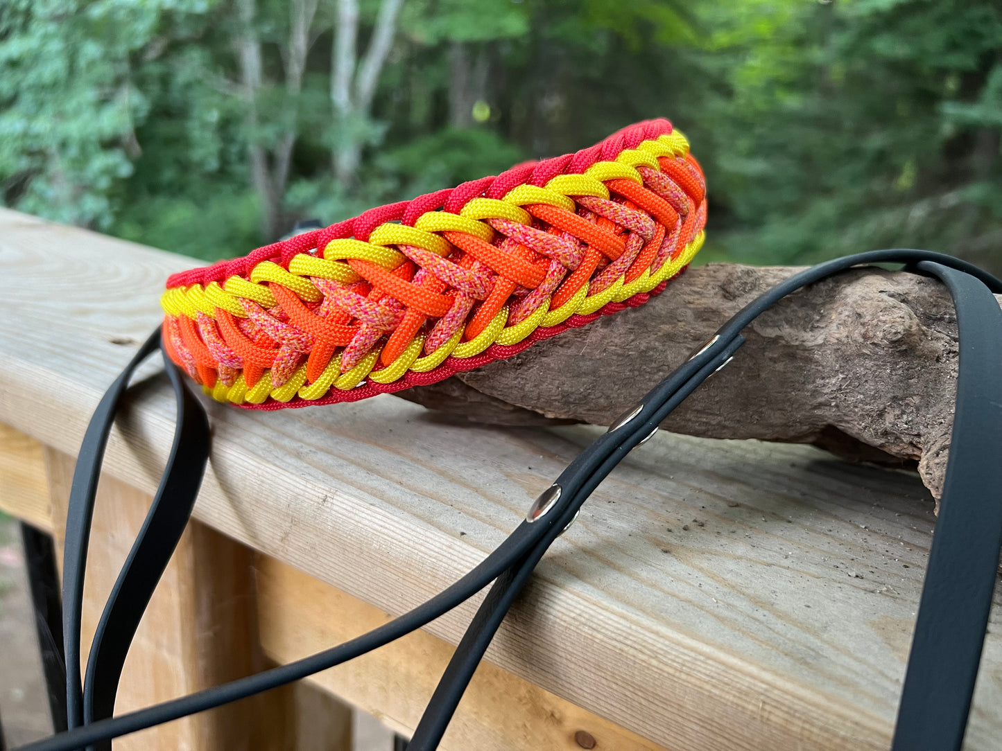 Fire Stone Slip Leash (14”-15”)