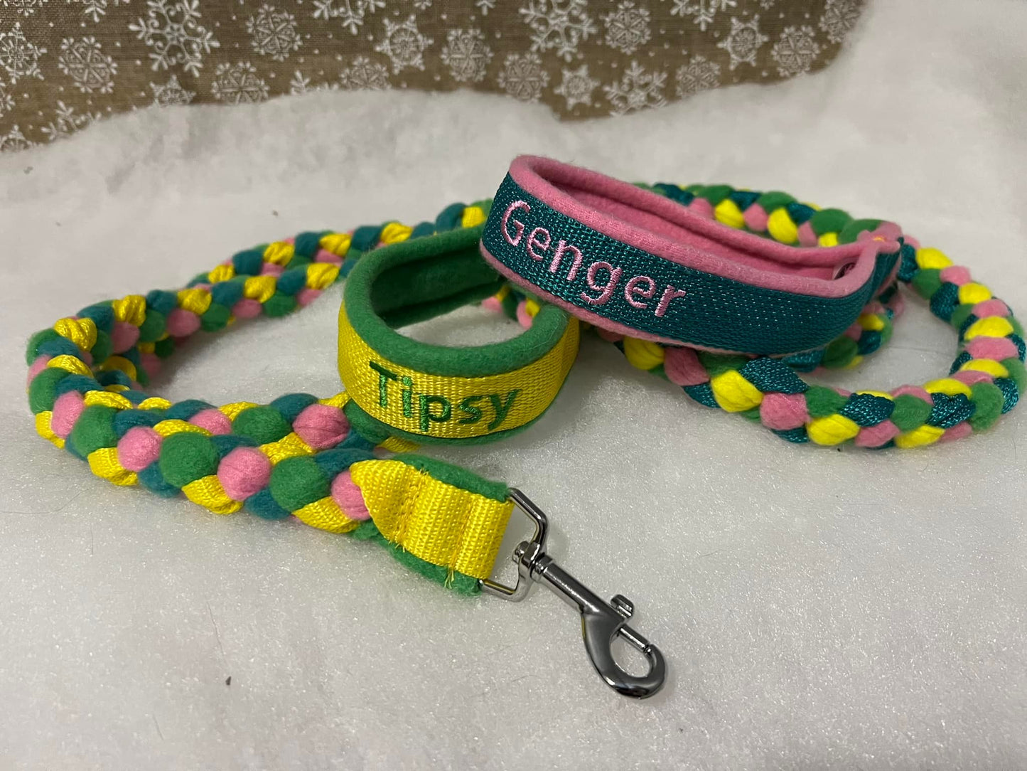 4 Strand Braided Tug Leash