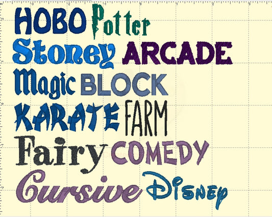 Add Embroidery to Handle